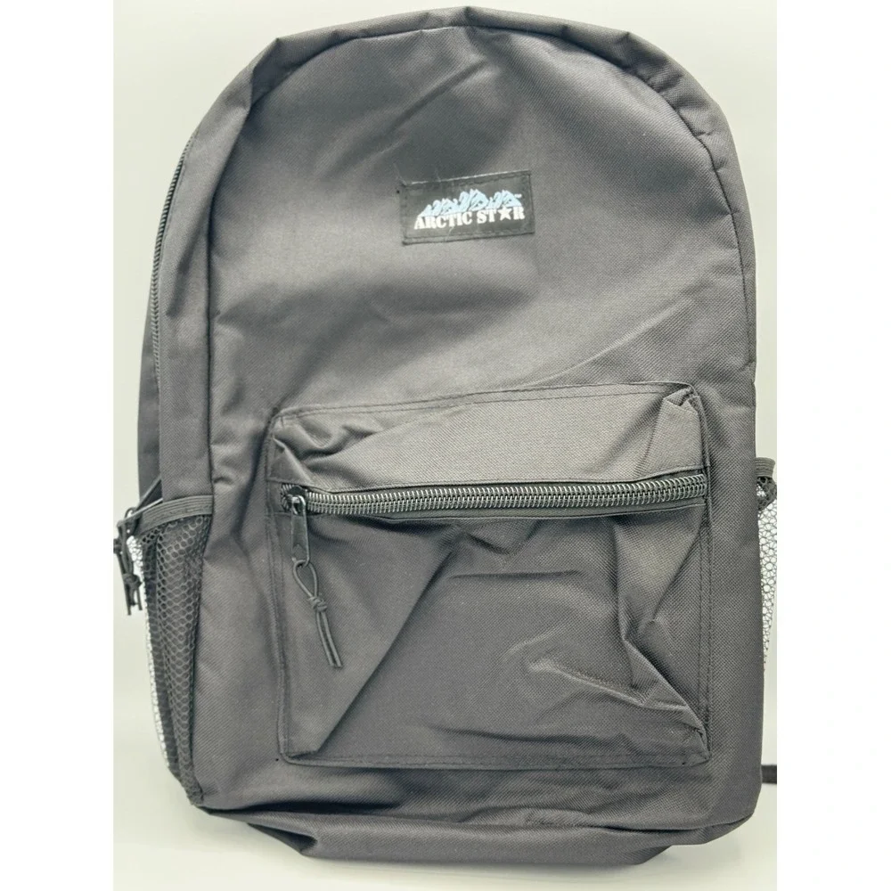 Arctic Star Backpack - Black - 17 IN - Headphones Port - NEW With Tags